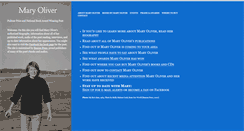 Desktop Screenshot of maryoliver.beacon.org