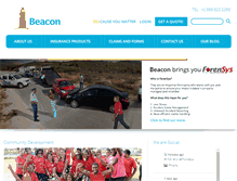 Tablet Screenshot of beacon.co.tt